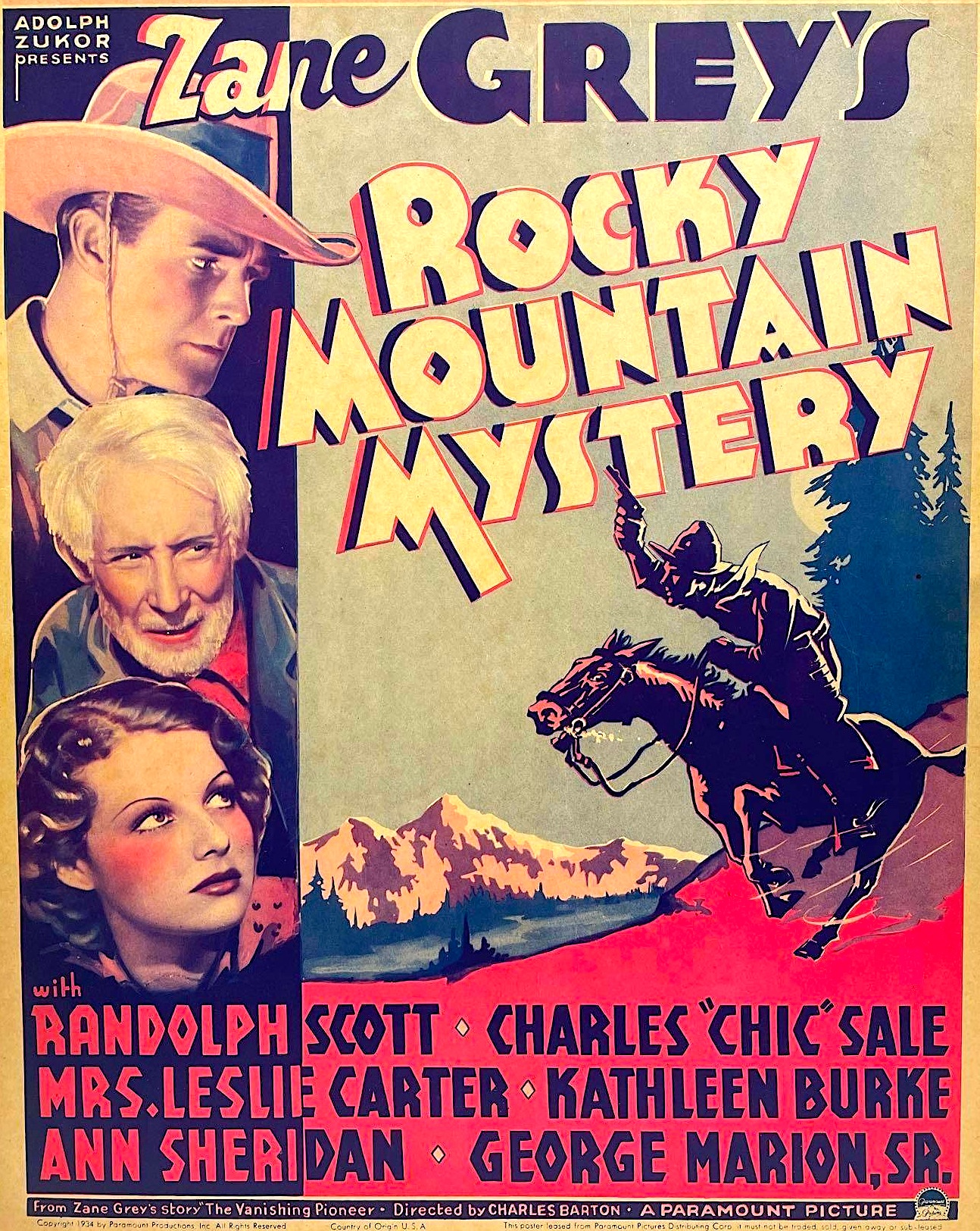 The Fighting Westerner AKA Rocky Mountain Mystery